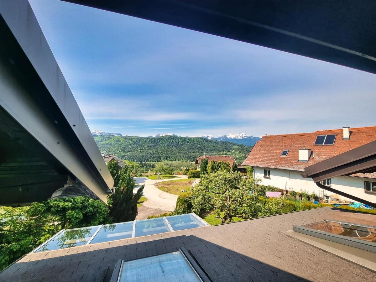 Gästehaus auf der Höhe Keutschach am See Exterior foto